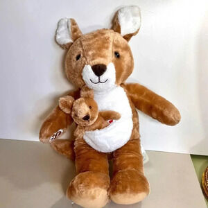 Build-A-Bear Workshop Exclusive Kangaroo and Baby Joey Plush Stuffed Animal‎